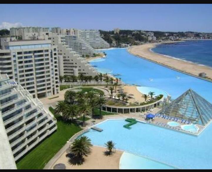 San Alfonso Del Mar-Precioso Departamento Y Vista Apartment Algarrobo Luaran gambar
