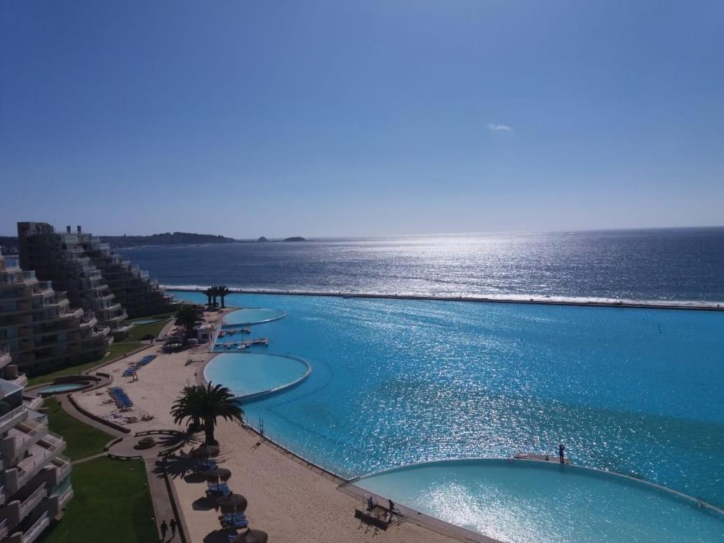 San Alfonso Del Mar-Precioso Departamento Y Vista Apartment Algarrobo Luaran gambar